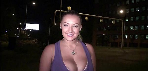  Big tits porn star Krystal Swift public gang bang orgy through car window